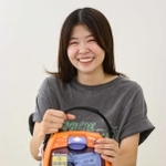 神戸学院大生ボランティアの安福瑞希さん