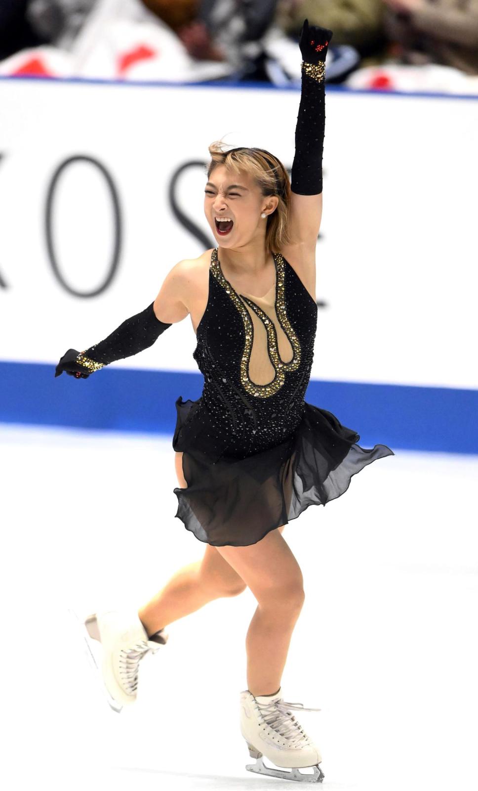 坂本花織、フィギュアNHK杯優勝 今季世界最高得点 GPシリーズ