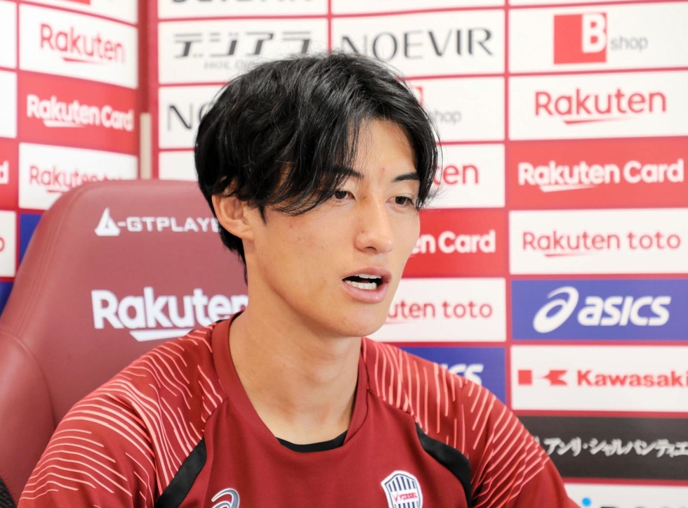 ヴィッセル神戸MF鍬先「タイトル取りたい」 10日東京V前にインタビュー