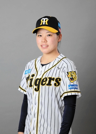 神戸弘陵高から入団する坂井歩夢投手（阪神タイガース提供）