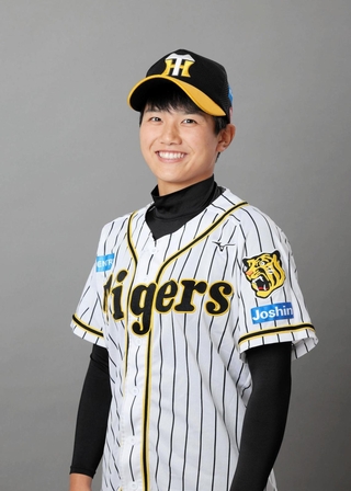 神戸弘陵高から入団する田垣朔來羽捕手（阪神タイガース提供）