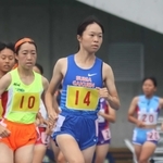 女子・須磨学園の池野絵莉は２年連続で１区に。今年は主将としてもチームを引っ張る＝９月、滋賀県彦根市の平和堂ＨＡＴＯスタジアム