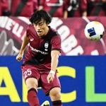 プレー強度の高い神戸でもまれ、進境著しい鍬先＝５日、ノエビアスタジアム神戸