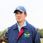 パリ五輪総合馬術団体で銅メダルを獲得して帰国し、喜びを語った北島隆三（神戸市垂水区出身）＝三木市、三木ホースランドパーク