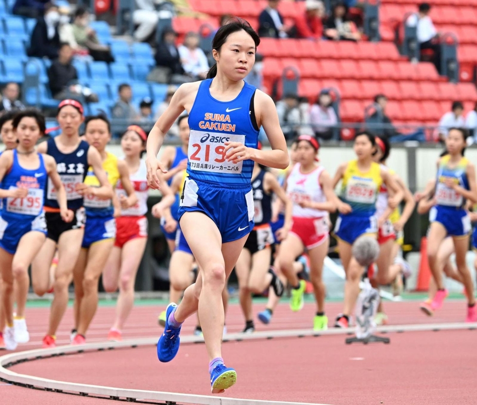 須磨学園・池野が連覇 高校女子2000mで2年連続大会新 2位に17秒差で