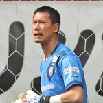 今季も不動の守護神を務め、無失点での勝利を目指す神戸のＧＫ前川＝４月２０日、ノエビアスタジアム神戸