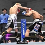 世界王者を目指し、選手はノンタイトル戦からしのぎを削る＝４月２９日、エディオンアリーナ大阪