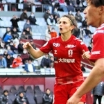 ＷＥリーグ第１６節の三菱重工浦和戦にフル出場したＩＮＡＣ神戸のＭＦパオラ・ソルデヴィラ＝３月３０日、ノエビアスタジアム神戸