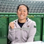 地元兵庫に二つの金メダルを持ち帰った車いすテニスの上地結衣＝三木市、ブルボンビーンズドーム