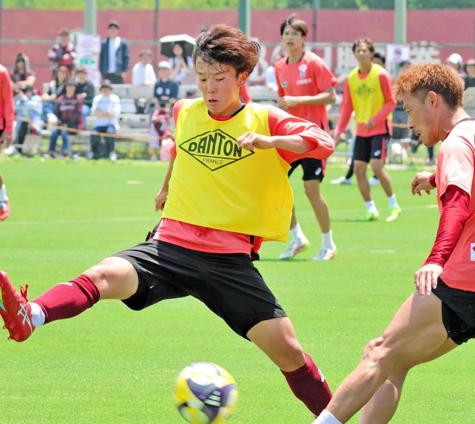 ヴィッセル神戸期待の新星、17歳瀬口「もっと成長する」 ACLEでクラブ