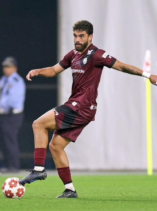 天皇杯２回戦で存在感を示した神戸のグスタボクリスマン＝11日、ノエビアスタジアム神戸