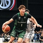 今季限りでの現役引退を発表したＢ２神戸の中西良太。新拠点ジーライオンアリーナ神戸で最後の勇姿を見せた＝４月２１日、神戸市中央区新港町