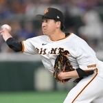８回から登板した巨人・大勢＝東京ドーム（撮影・伊藤笙子）