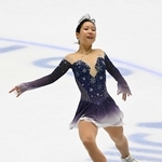 サマーカップの女子ＳＰで華麗な演技を見せる三原舞依＝１１日、大津市の木下カンセーアイスアリーナ（撮影・斎藤雅志）