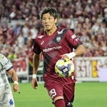 Ｊ１清水戦で劇的な決勝ゴールをアシストした神戸の小松＝９月２７日、ノエビアスタジアム神戸