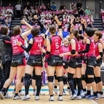 ヴィクトリーナ姫路の選手たち