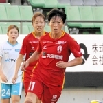 マイナビ仙台戦でトップリーグ３００試合出場を達成したＩＮＡＣ神戸の高瀬愛実＝１３日、ノエビアスタジアム神戸