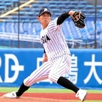 武庫荘総合高出身の斉藤汰直（亜大提供）