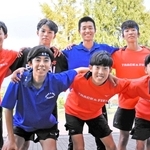 ４７年ぶりに県大会に進出する男子の葺合＝三木総合防災公園陸上競技場