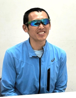 プリキュアランナーこと再田光進さん＝神戸新聞社