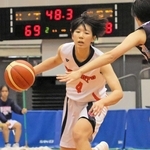 大車輪の活躍で日ノ本を過去最高３位に導いた村岡凜央＝２日、グリーンアリーナ神戸