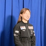 ＮＨＫ杯優勝から一夜明けた感想を語る坂本花織＝大阪府門真市、東和薬品ラクタブドーム