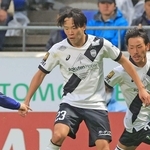 天皇杯の準決勝へ向けて攻防の鍵を握る神戸の広瀬＝９日、パナソニックスタジアム吹田