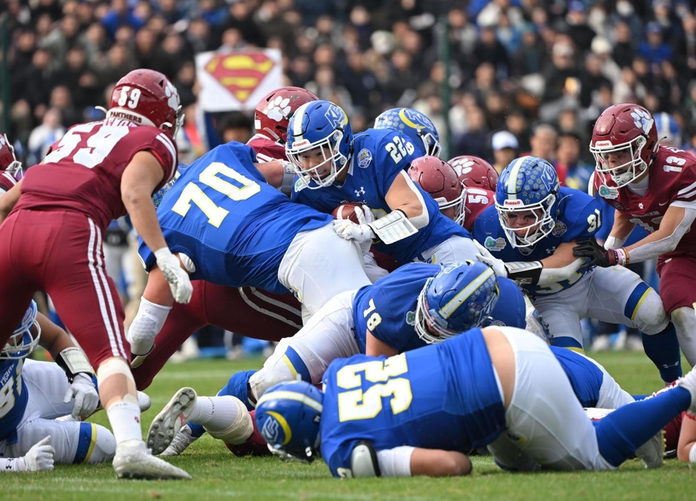 アメフト甲子園ボウル、関学大は2年ぶりのVならず 14-38で前年覇者の