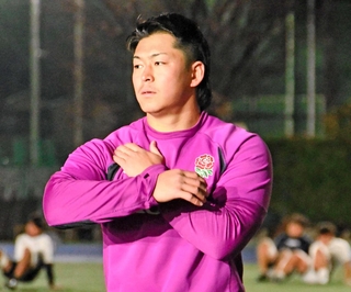 福岡工大との３回戦でチームをけん引した関学大の小林典大＝西宮市内