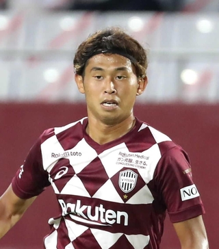 Ｊ２仙台からＪ１神戸への復帰が発表されたＭＦ郷家＝２０年８月、ノエビアスタジアム神戸