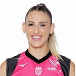 ヴィクトリーナ姫路のカミーラ・ミンガルディ（チーム提供）