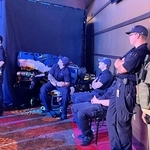 米国では小規模なボクシング興行でも、試合会場に救急隊員が待機し試合を見守る（宮田さん提供）