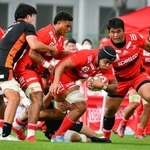 プレシーズンマッチ・クボタスピアーズ船橋・東京ベイ戦＝１１月１日、神戸市東灘区（コベルコ神戸スティーラーズ提供）