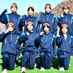 初の県駅伝優勝を果たし、全国大会に挑む星陵台のメンバー＝滋賀県野洲市