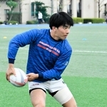 高校日本代表候補としてチームをけん引する関学のＳＯ木山仁平＝西宮市内