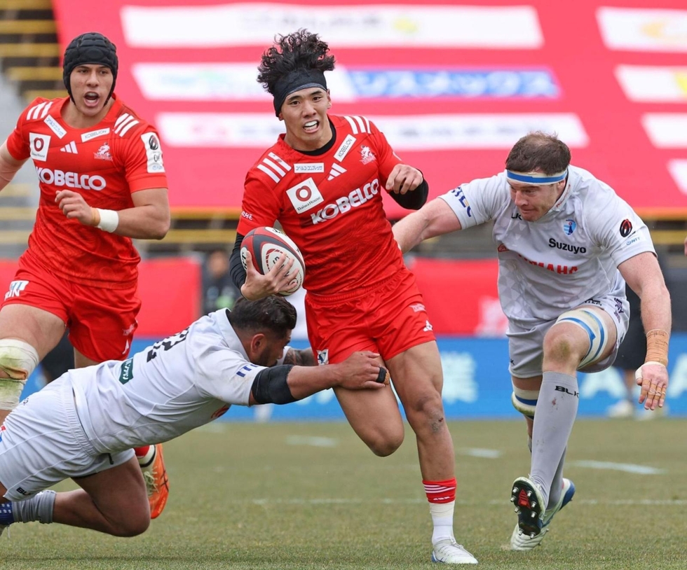 神戸スティーラーズ6連勝 大学生・上ノ坊が鮮烈デビューの3トライ