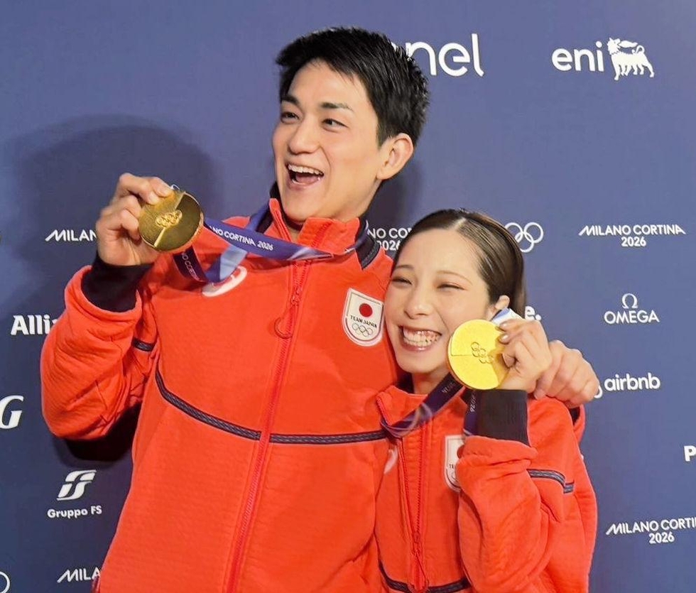 りくりゅう」三浦、兵庫初の冬季五輪「金」 出身地宝塚の関係者ら祝福