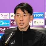 ＡＣＬＥのソウル戦を前に、会見で意気込みを語る神戸のＧＫ権田＝ノエビアスタジアム神戸