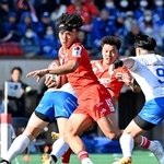 ラグビー・神戸スティーラーズ　飛躍、前半2位　8勝1敗・勝ち点37　上ノ坊ら台頭、接戦に強み