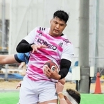 ラグビーのリーグワン１部第１０節で今季初先発を果たす神戸のロック小滝尚弘＝神戸市東灘区のチームグラウンド