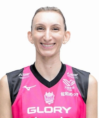 ヴィクトリーナ姫路のミラ・トドロヴァ（チーム提供）