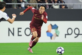 ＦＣソウル戦で逆転勝利に貢献した神戸の広瀬（中央）＝ノエビアスタジアム神戸（撮影・丸山桃奈）