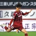 福岡戦でＪ１初先発を果たした神戸のＤＦ山田海斗＝２７日、ノエビアスタジアム神戸