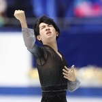 全日本選手権男子ＳＰで演技する壷井達也＝代々木第一体育館（撮影・石井剣太郎）