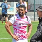 ＢＲ東京戦に向けて練習する神戸のアーディ・サベア＝神戸市東灘区のチームグラウンド