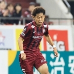 中盤の汗かき役として首位の神戸を支える郷家＝１日、ノエビアスタジアム神戸（撮影・丸山桃奈）