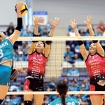 ヴィクトリーナ姫路、勝負どころで押し切れず　バレーSVリーグプレーオフ　大阪Mの田中に25得点献上