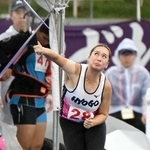 ＜第74回兵庫リレーカーニバル　アジアから羽ばたけ＞(下)GP女子やり投げ　武本紗栄(オリコ)