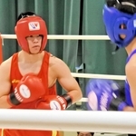 ＜県高校総体＞山谷、強打で追い込み接近戦制す　全国連覇へ闘志　ボクシング男子ピン級