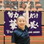 新体操女子個人で優勝した兵庫大須磨ノ浦の大野楓葵＝西宮市、ライフパートナーアリーナ（撮影・鈴木雅之）